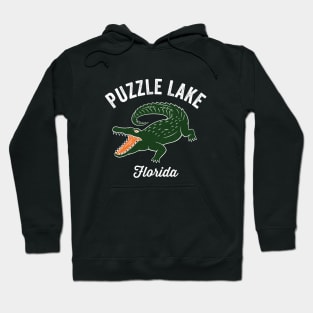 Puzzle Lake Florida Hoodie